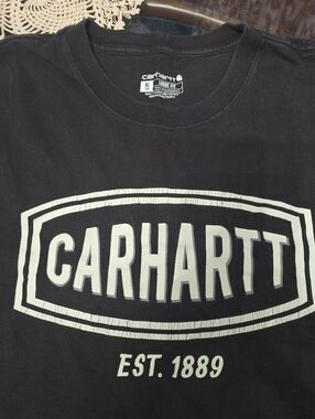 Carhartt Black Short Sleeve Logo Tee